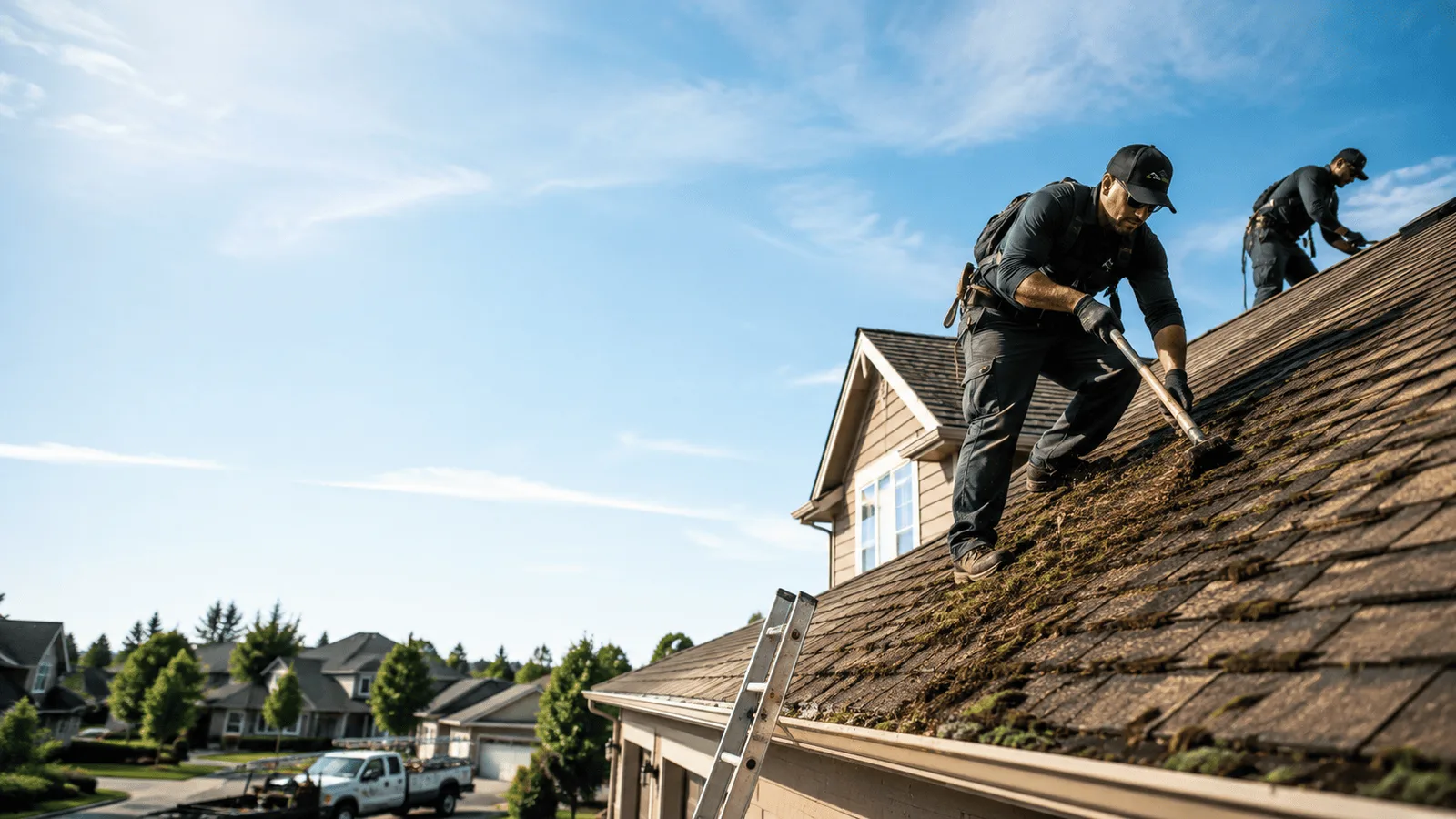 Roof Moss Removal in Wisner, NE near me